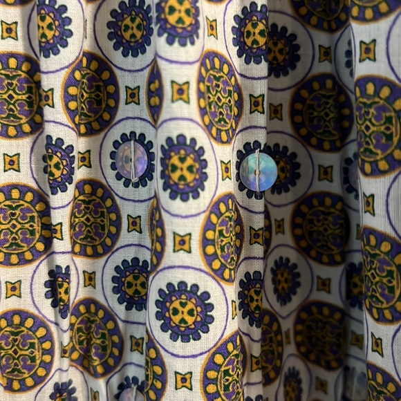 Tory Burch printed puff sleeve dress xsmall - Picture 7 of 15